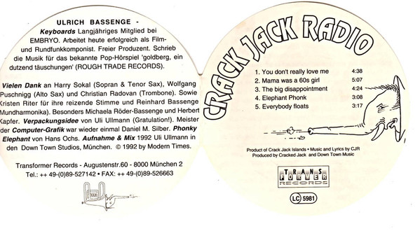 descargar álbum Crack Jack Radio - Crack Jack Radio