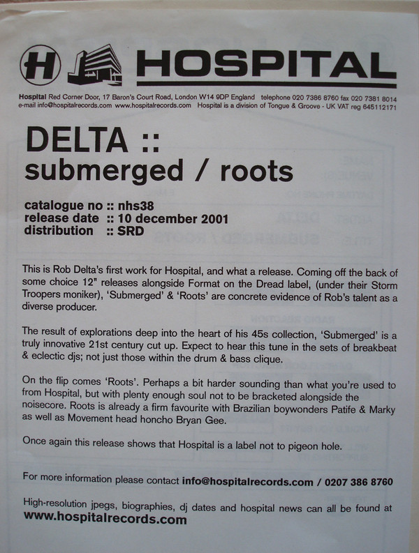 Album herunterladen Delta - Submerged Roots