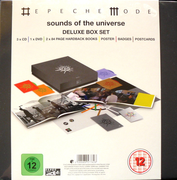 Sounds of the universe cd + dvd by Depeche Mode, CD x 2 with fafa24 -  Ref:115988960