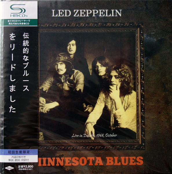 Led Zeppelin – Minnesota Blues (2002, CD) - Discogs
