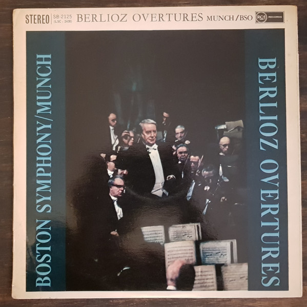 Berlioz, Boston Symphony / Munch – Berlioz Overtures (1961, Vinyl