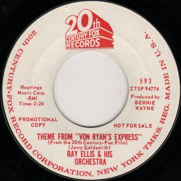baixar álbum Ray Ellis & His Orchestra - Theme From Von Ryans Express