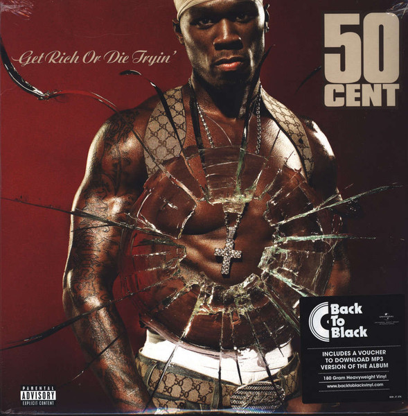 50 Cent – Get Rich Or Die Tryin' (2015, 180 Gram, Vinyl) - Discogs