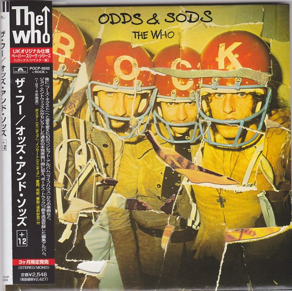 The Who – Odds & Sods (1999, Paper Sleeve, CD) - Discogs