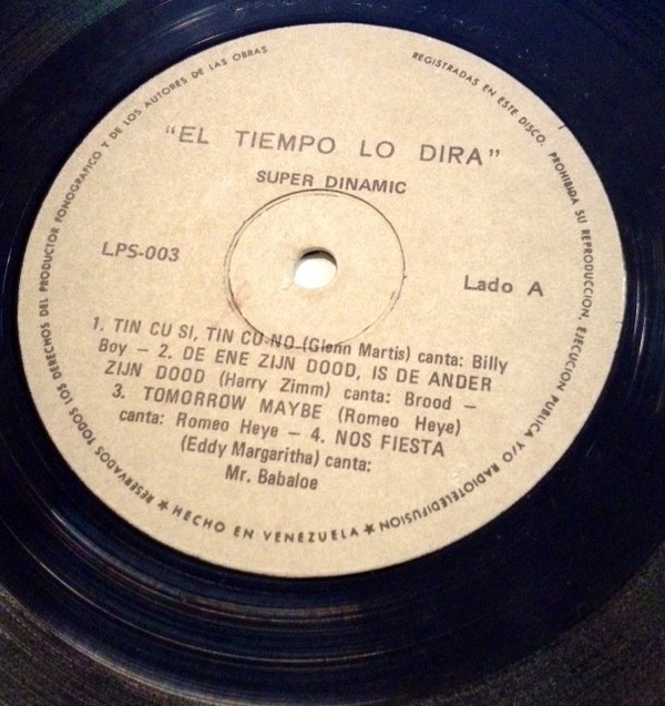 last ned album Super Dinamic - El Tiempo Lo Dira