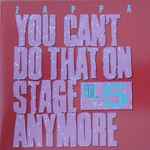 Cover of You Can't Do That On Stage Anymore Vol. 5, , CDr