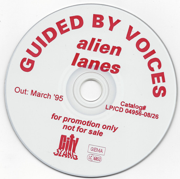 Guided By Voices – Alien Lanes (1995, Vinyl) - Discogs