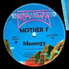 Mother (F) - Menergy album cover