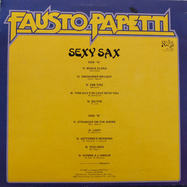 last ned album Fausto Papetti - Sexy Sax