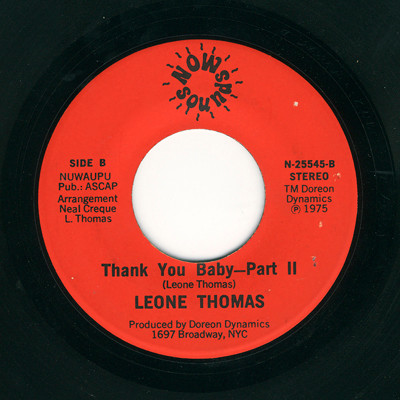 Leone Thomas - Thank You Baby | Releases | Discogs