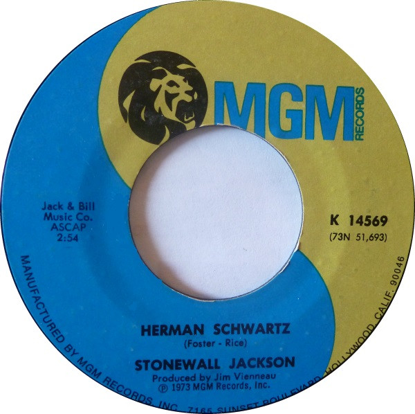 ladda ner album Stonewall Jackson - Herman Schwartz Lovin The Fool Out Of Me