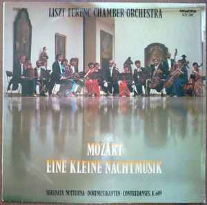 Liszt Ferenc Chamberorchestra - Mozart album cover