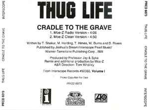 Thug Life – Cradle To The Grave (1994, CD) - Discogs