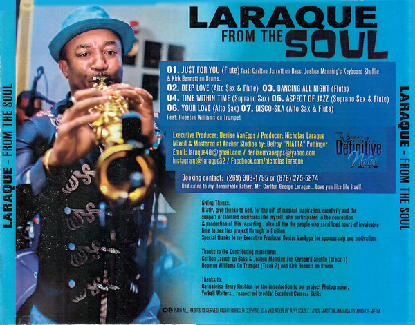 ladda ner album Nicholas Laraque - Laraque From The Soul
