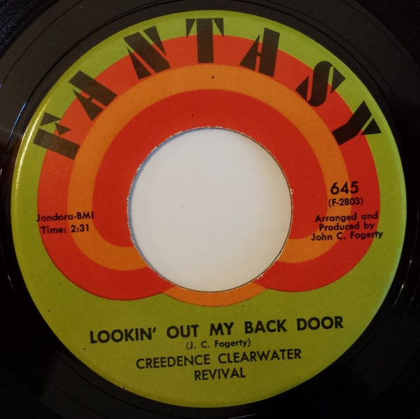 Creedence Clearwater Revival - Lookin' Out My Back Door / Long As I Can See The Light | Fantasy (645) - 2