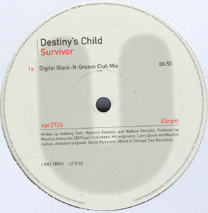 Destiny's Child – Survivor (Dance Mixes) (2001, Vinyl) - Discogs
