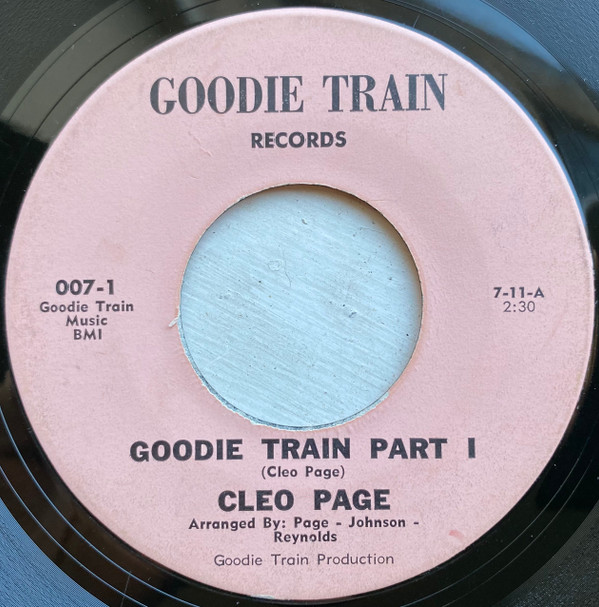 last ned album Cleo Page - Goodie Train