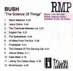 Cover of The Science Of Things, 1999, CDr
