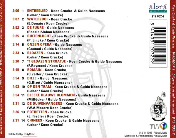 ladda ner album Koen Crucke & Guido Naessens - Toreador 2 DOperette és Uuk Versmuurd