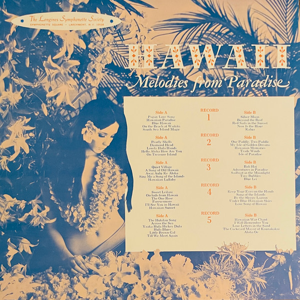 baixar álbum Unknown Artist - HawaiiMelodies From Paradise