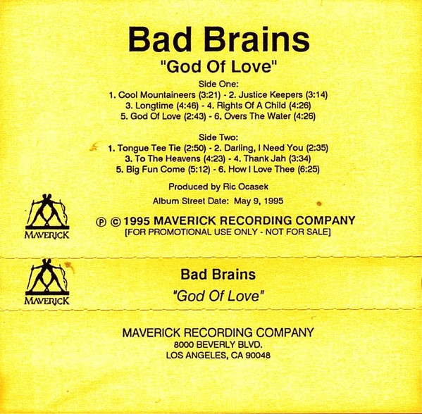 Bad Brains' 'God of Love' at 25