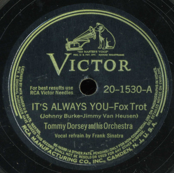 last ned album Tommy Dorsey And His Orchestra - Its Always You In The Blue Of Evening