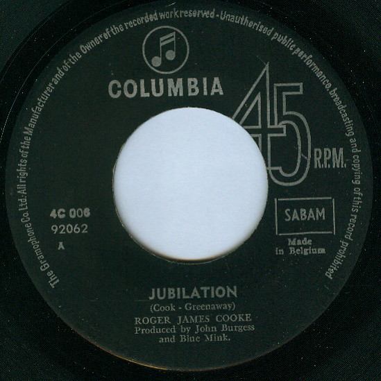 descargar álbum Roger James Cooke - Jubilation