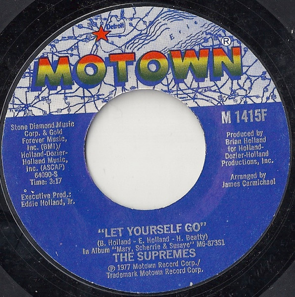 The Supremes – Let Yourself Go (1977, Vinyl) - Discogs