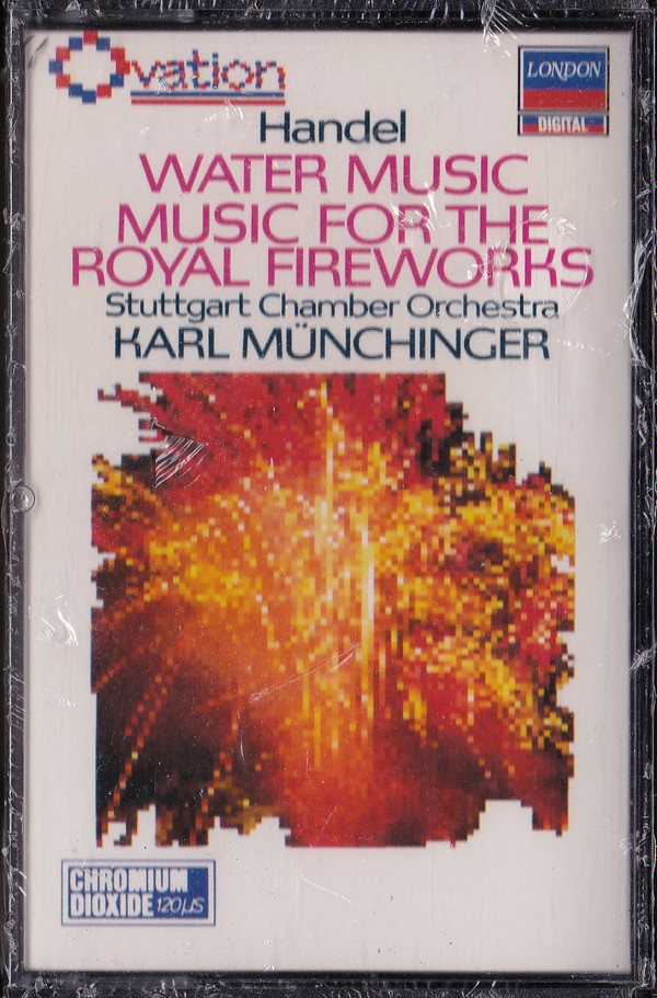 lataa albumi Handel Karl Münchinger, Stuttgart Chamber Orchestra - Water Music Music for the Royal Fireworks