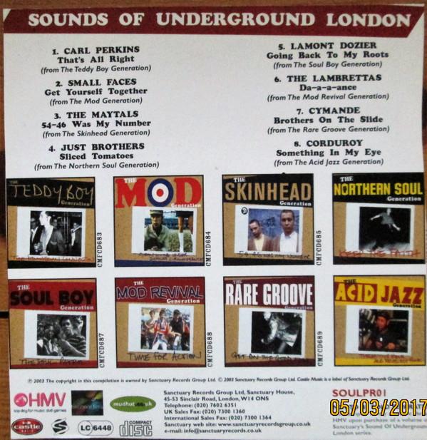 ladda ner album Various - Sounds Of Underground London