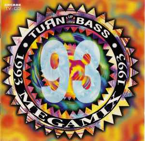 Various - Turn Up The Bass Megamix 1993 album cover