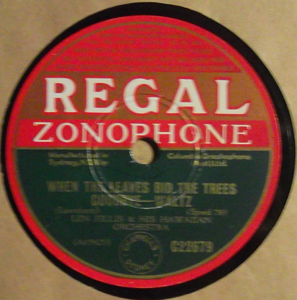 baixar álbum Len Fillis And His Hawaiian Orchestra - When The Leaves Bid The Trees Goodbye Say The Word And Its Yours