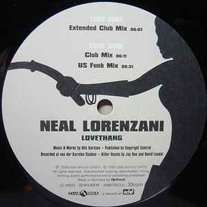 Neal Lorenzani - Lovethang album cover