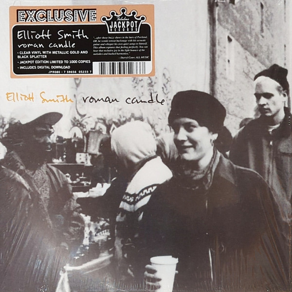 Elliott Smith – Roman Candle (2022, Clear with Metallic Gold/Black