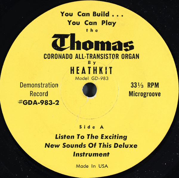 lataa albumi Unknown Artist - The Thomas Coronado All Transistor Organ
