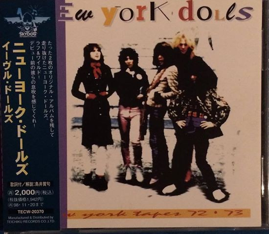 New York Dolls – Evil Dolls (New York Tapes 72-73) (1993, CD 