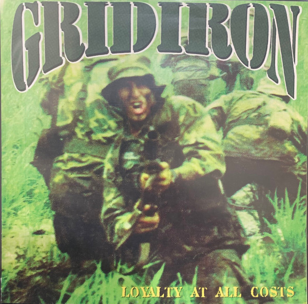 Gridiron – Loyalty At All Costs (2020, Black & Blue Swirl, Vinyl