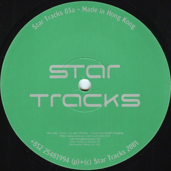 John Thomas / Charles Siegling - Star Tracks 03 | Star Tracks (Star Tracks 03)