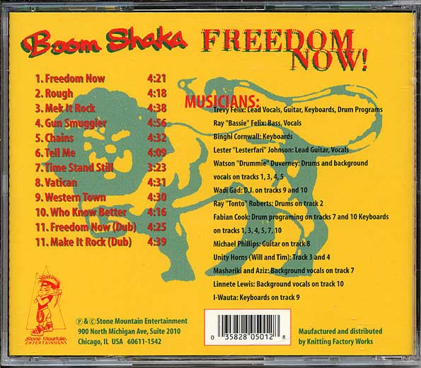 baixar álbum Boom Shaka - Freedom Now