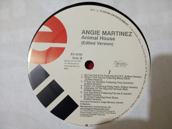 Album herunterladen Angie Martinez - Animal House Clean LP