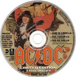 Limited Edition 3 Live Tracks - AC/DC