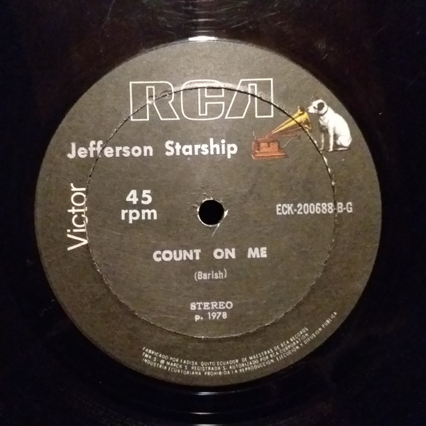 lataa albumi Jefferson Starship - Love Too Good Count On Me
