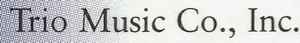 Trio Music Co., Inc.- Discogs