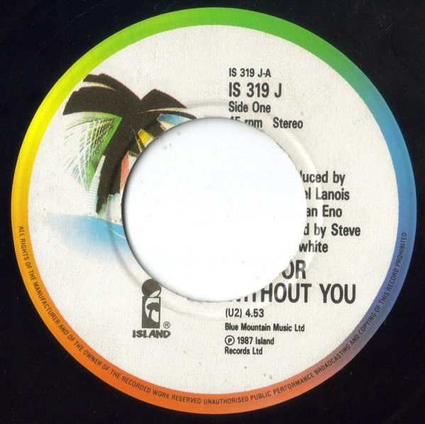 U2 - With Or Without You | Releases | Discogs