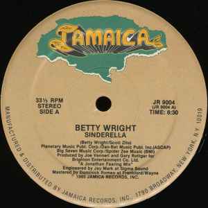 Betty Wright – Sinderella (1985, Vinyl) - Discogs