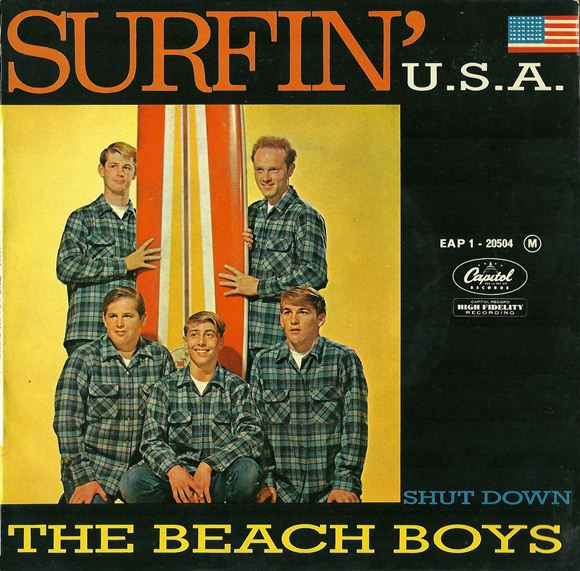 The Beach Boys – Surfin' U.S.A. (1963, Vinyl) - Discogs