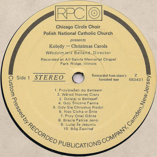 descargar álbum The Chicago Circle Choir - Kolędy Christmas Carols