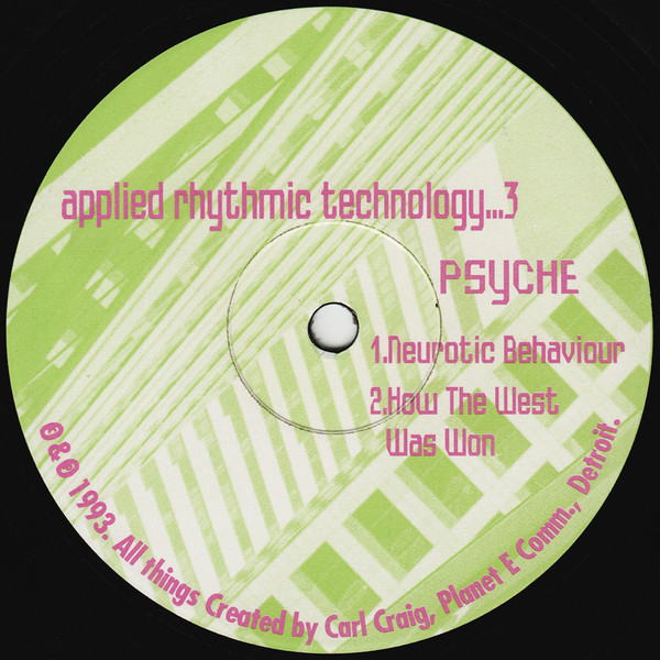 Psyche / BFC – Applied Rhythmic Technology...3 (1993, Vinyl