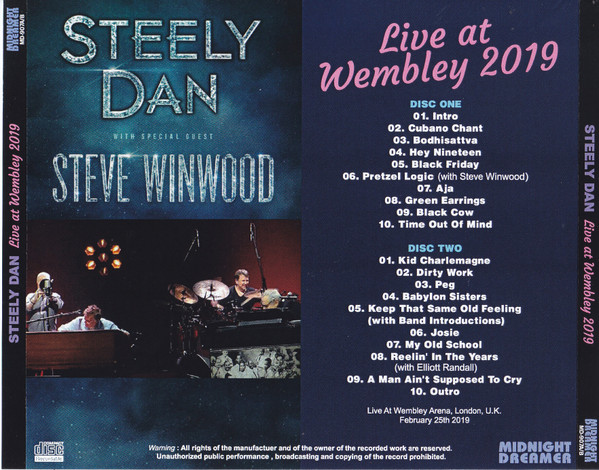 last ned album Steely Dan - Live At Wembley 2019