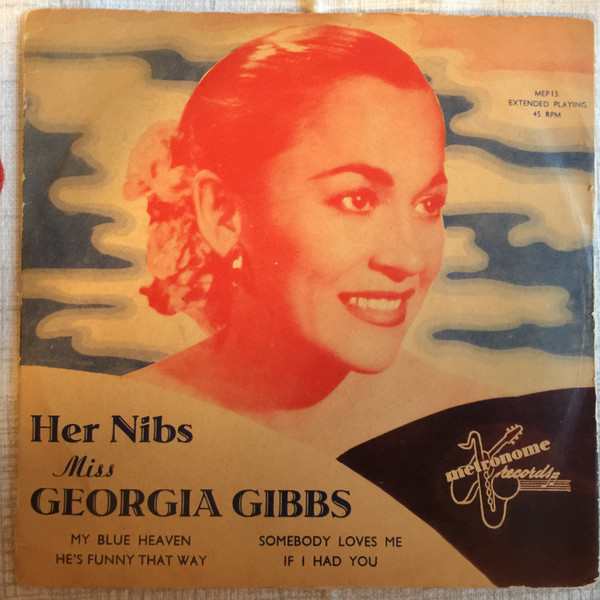 名作 CORAL GEORGIA GIBBS HER NIBS オリジ名盤